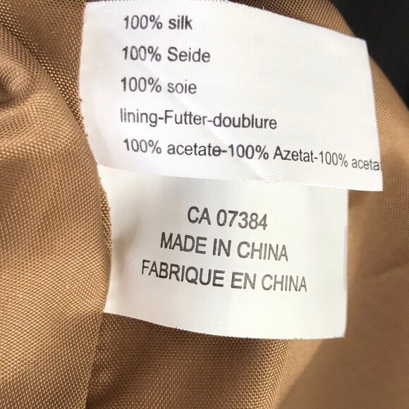 SANDWICH Vintage 90βs Black Silk Reminiscent Art Deco Flapper Sheath Dress EU38 - Picture 9 of 16